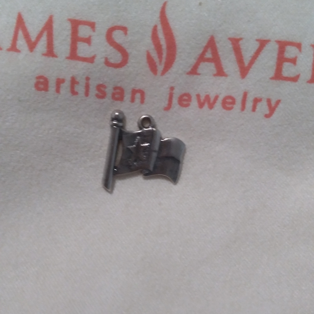 James avery retired Texas flag charm